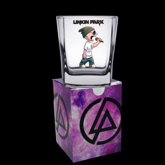 PEANUTS Characters/ROCK BANDS Mashup Shot Glass/Matching Box, Unique Gift! - Picture 13 of 14